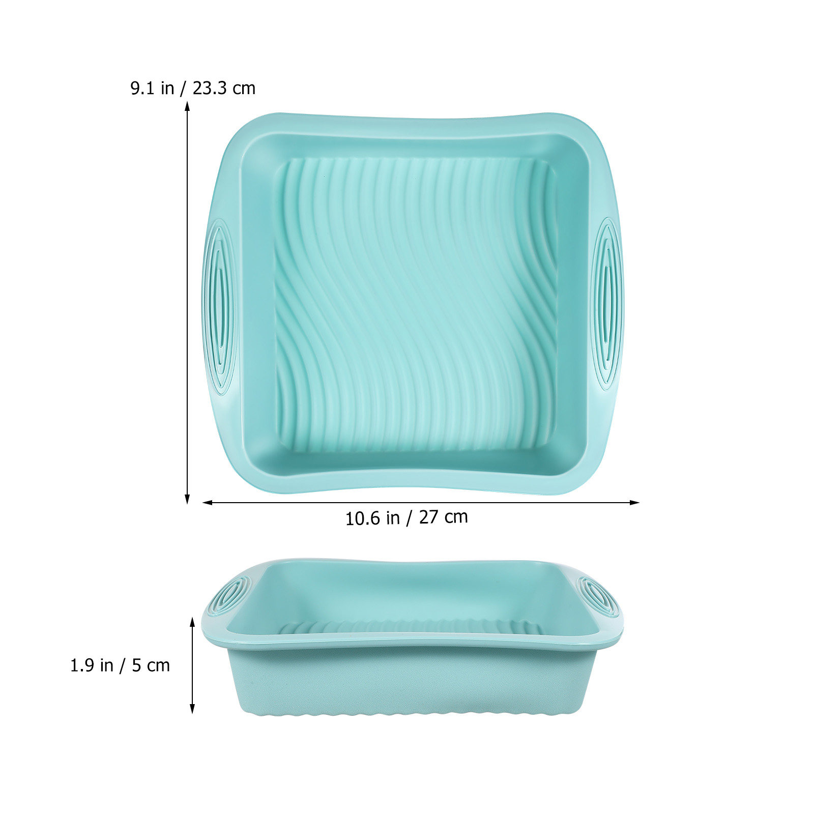 Silicone Baking Tin Square Cak - đánh giá và giá Kitchen Baking Pans