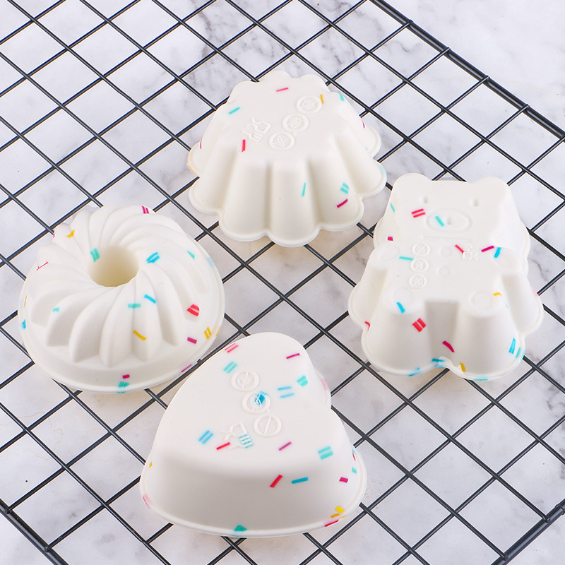 4pcs Colored Silicone Cake Cup - đánh giá và giá Kitchen Baking Utensils