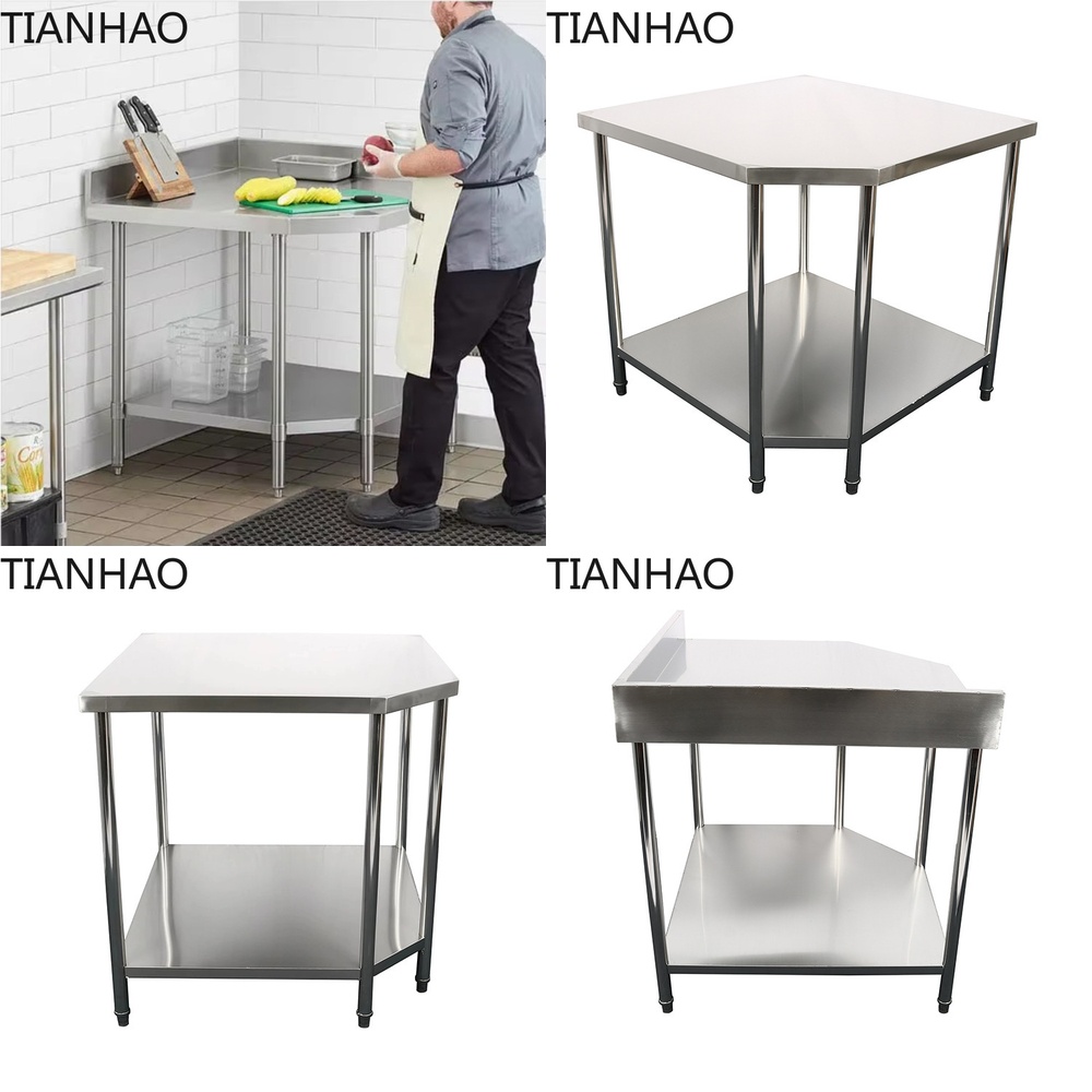 Stainless Steel Commercial Wor - đánh giá và giá Kitchen With Baking Station