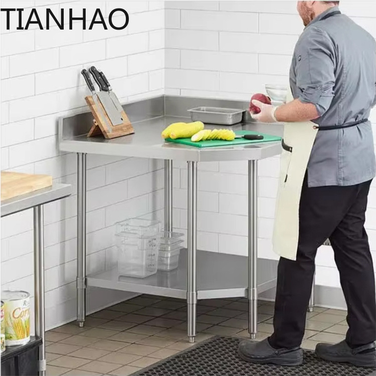 Stainless Steel Commercial Wor - đánh giá và giá Kitchen With Baking Station