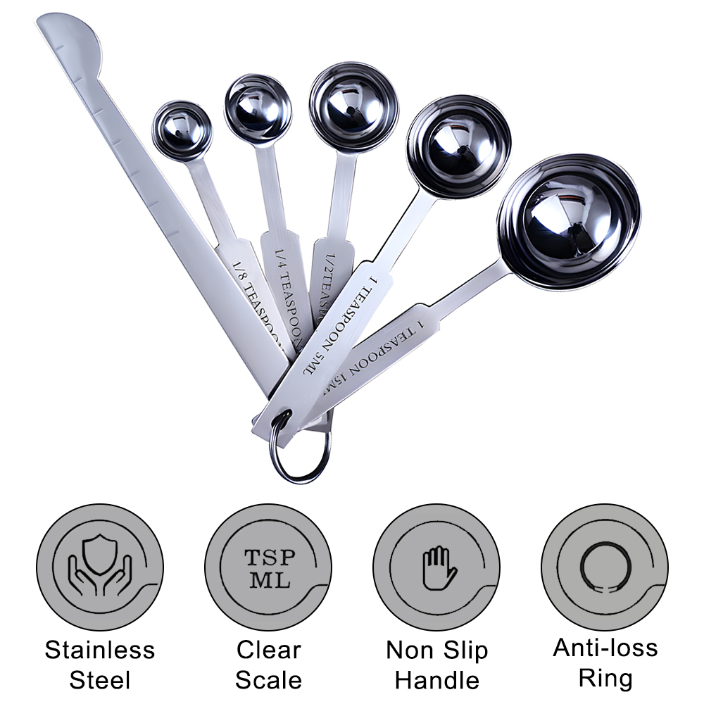 Stackable Measuring Cups and S - đánh giá và giá Kitchen Baking Kit