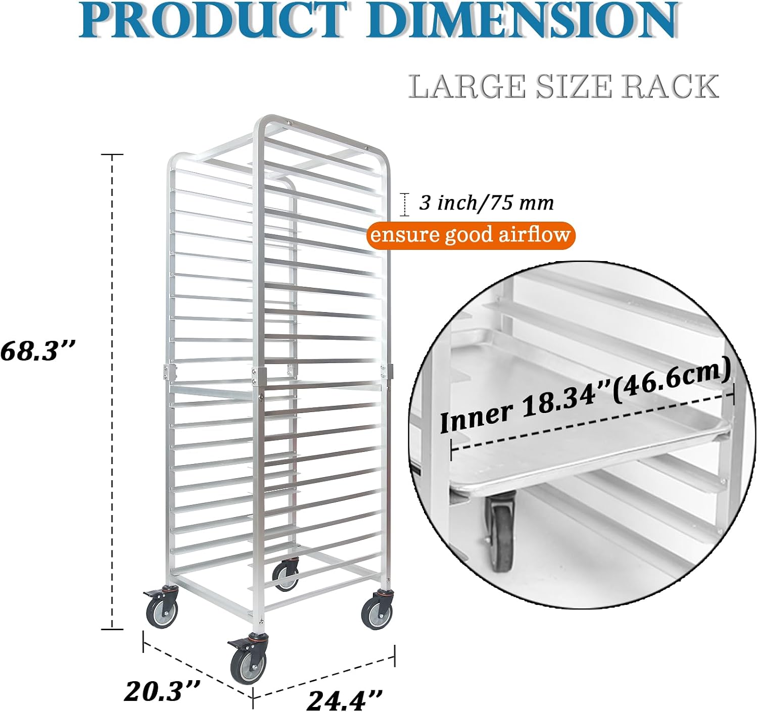 Commercial 20 Tier Stainless S - đánh giá và giá Kitchen Baking Pans