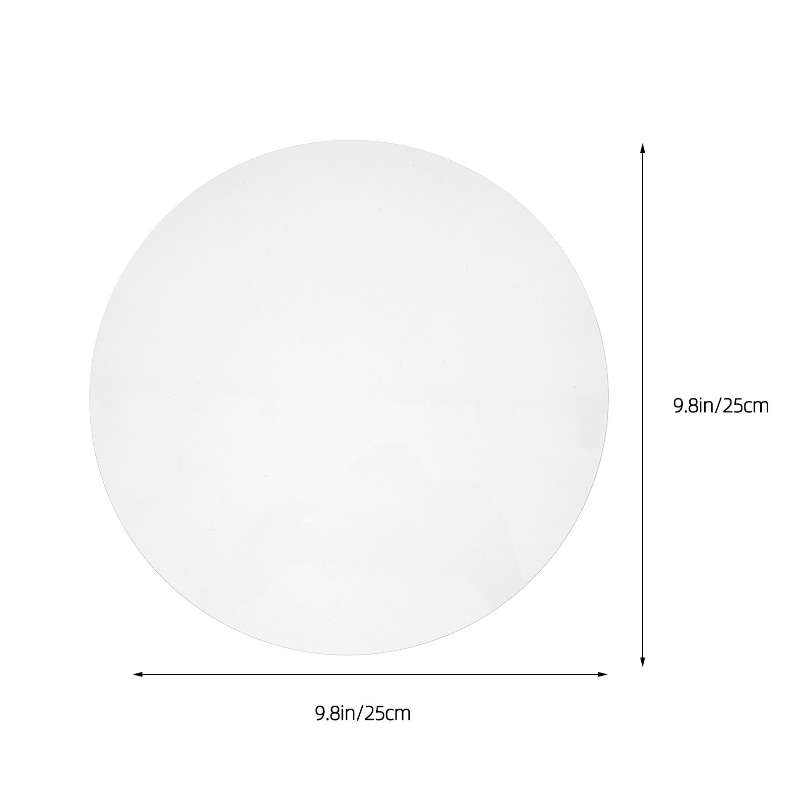 Transparent Acrylic Cake Base  - đánh giá và giá Cake Board Round
