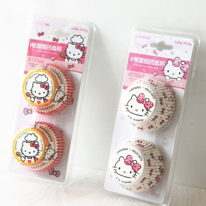 Hello Kitty Printed Cupcake Li - đánh giá và giá Kitchen Baking Items