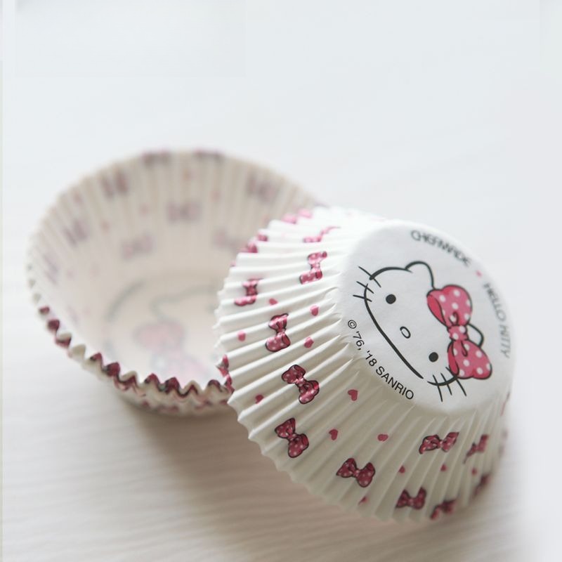 Hello Kitty Printed Cupcake Li - đánh giá và giá Kitchen Baking Items