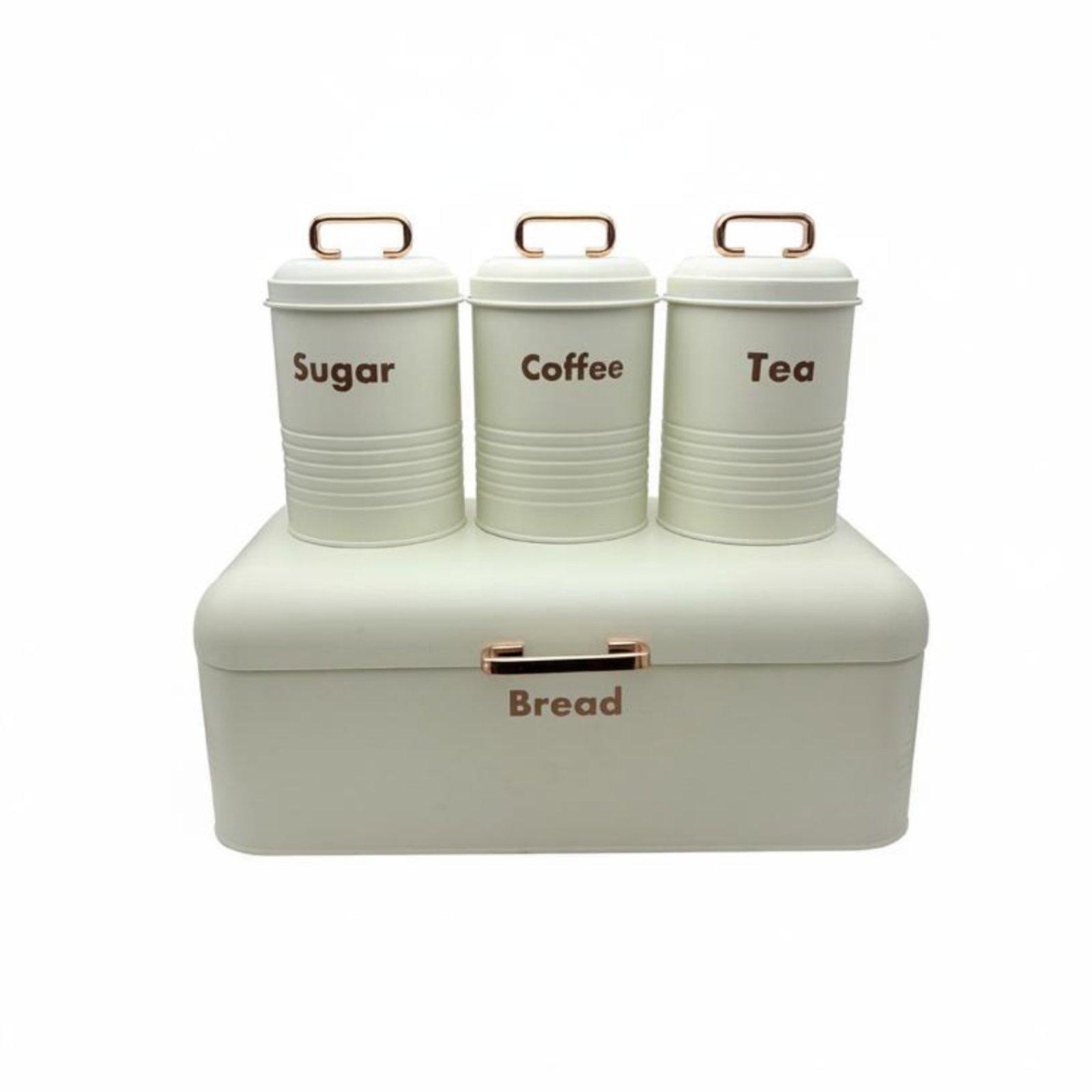 Metal Bread Box for Kitchen wi - đánh giá và giá Kitchen Baking Canisters