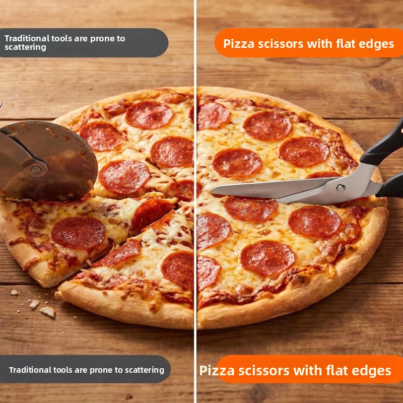 Stainless Steel Pizza Scissors - đánh giá và giá Kitchen Shears In Baking