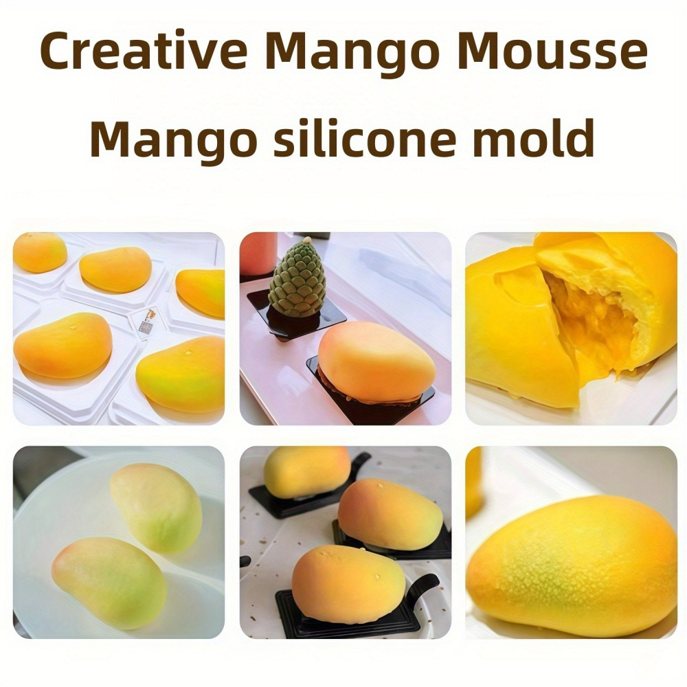 3D Mango Design Silicone Cake  - đánh giá và giá Kitchen And Baking Tools