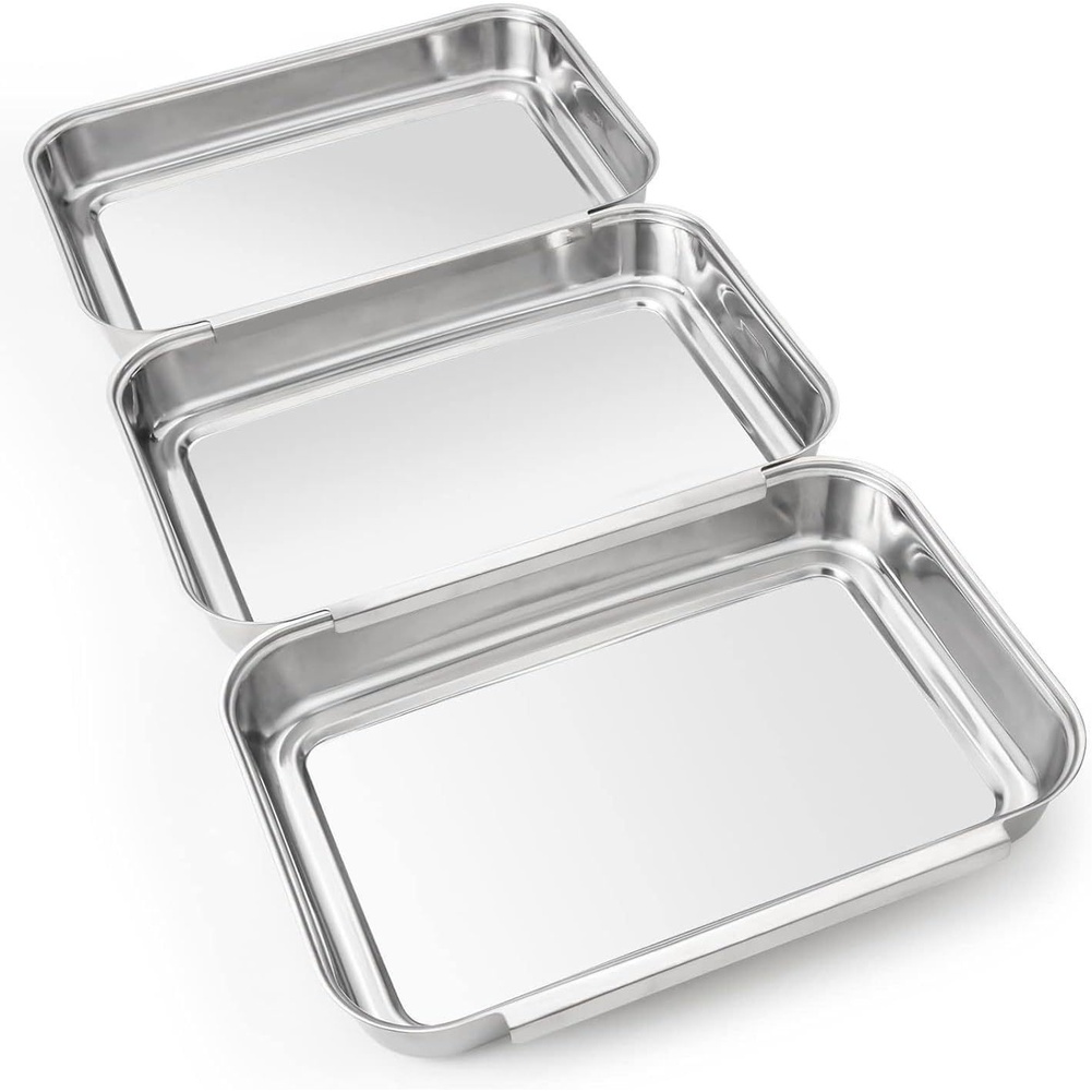 3Pcs Stainless Steel Seasoning - đánh giá và giá Kitchen With Baking Station